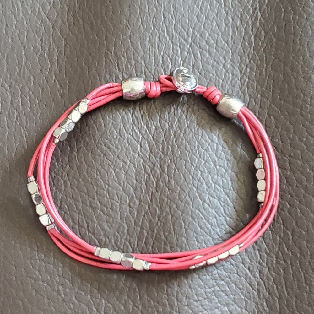 Fossil Leather Bracelet